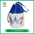Hot sale drawstring clear plastic and hight quality plastic drawstring bag